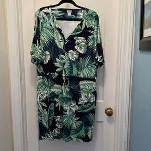 Chico’s tropical print dress. Size 3 (16/18)